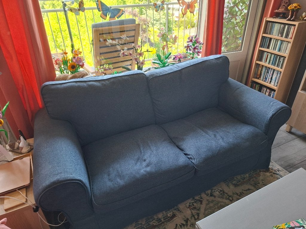 2-zits bank te koop, Huis en Inrichting, Banken | Bankstellen, Ophalen, 150 tot 200 cm, Tweepersoons, 75 tot 100 cm