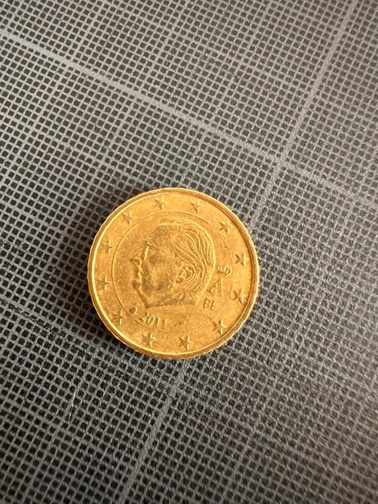 Belgische 10 eurocent munt 2011 - Koning Albert II, Postzegels en Munten, Munten | Europa | Euromunten, Ophalen of Verzenden, België