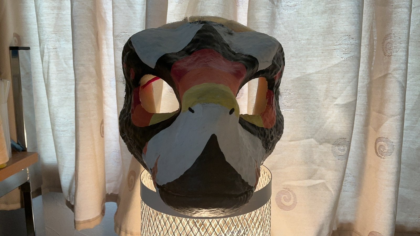 Te koop dino/fursuit mask, Hobby en Vrije tijd, Kostuums, Theaterbenodigdheden en LARP, Ophalen of Verzenden, Zo goed als nieuw