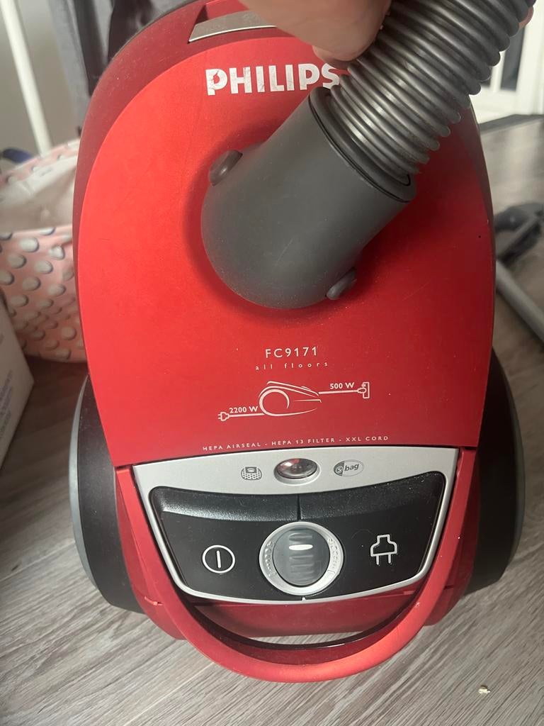 Philips stofzuiger FC9171 in goede staat, Witgoed en Apparatuur, Stofzuigers, Philips, Zo goed als nieuw, 2000 watt of meer, Ophalen