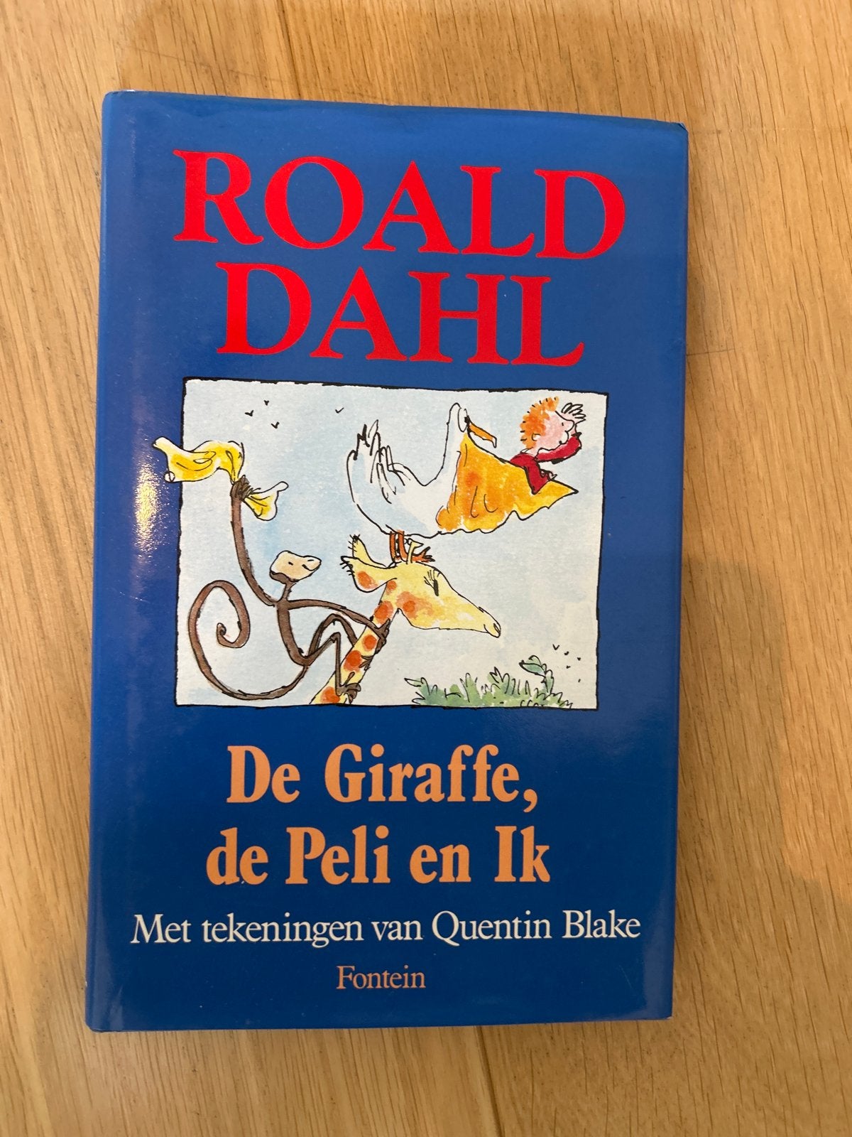 Roald Dahl - De Giraffe, de Peli en Ik, Ophalen of Verzenden, Gelezen, Fictie algemeen