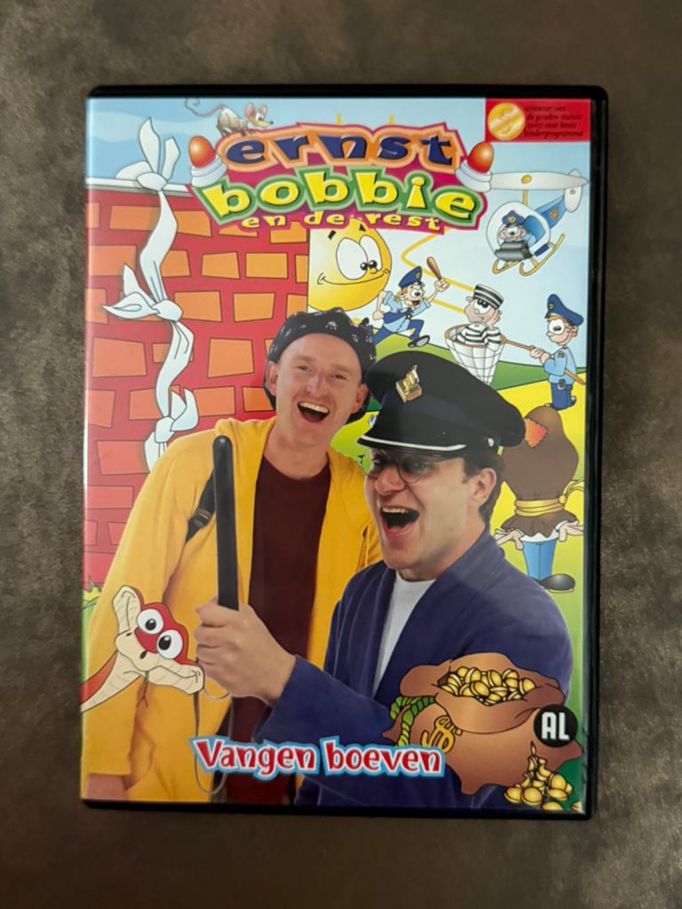 Ernst, Bobbie en de rest - Vangen boeven (DVD), Avontuur, Gebruikt, Alle leeftijden, Ophalen of Verzenden