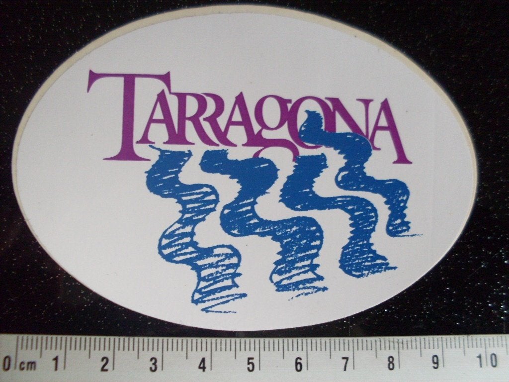 sticker Tarragona logo stad spanje spain city, Verzenden, Zo goed als nieuw, Overige typen