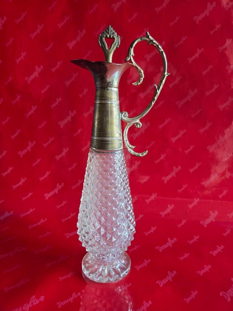 kristallen Karaf - Claret Jug, Ophalen of Verzenden