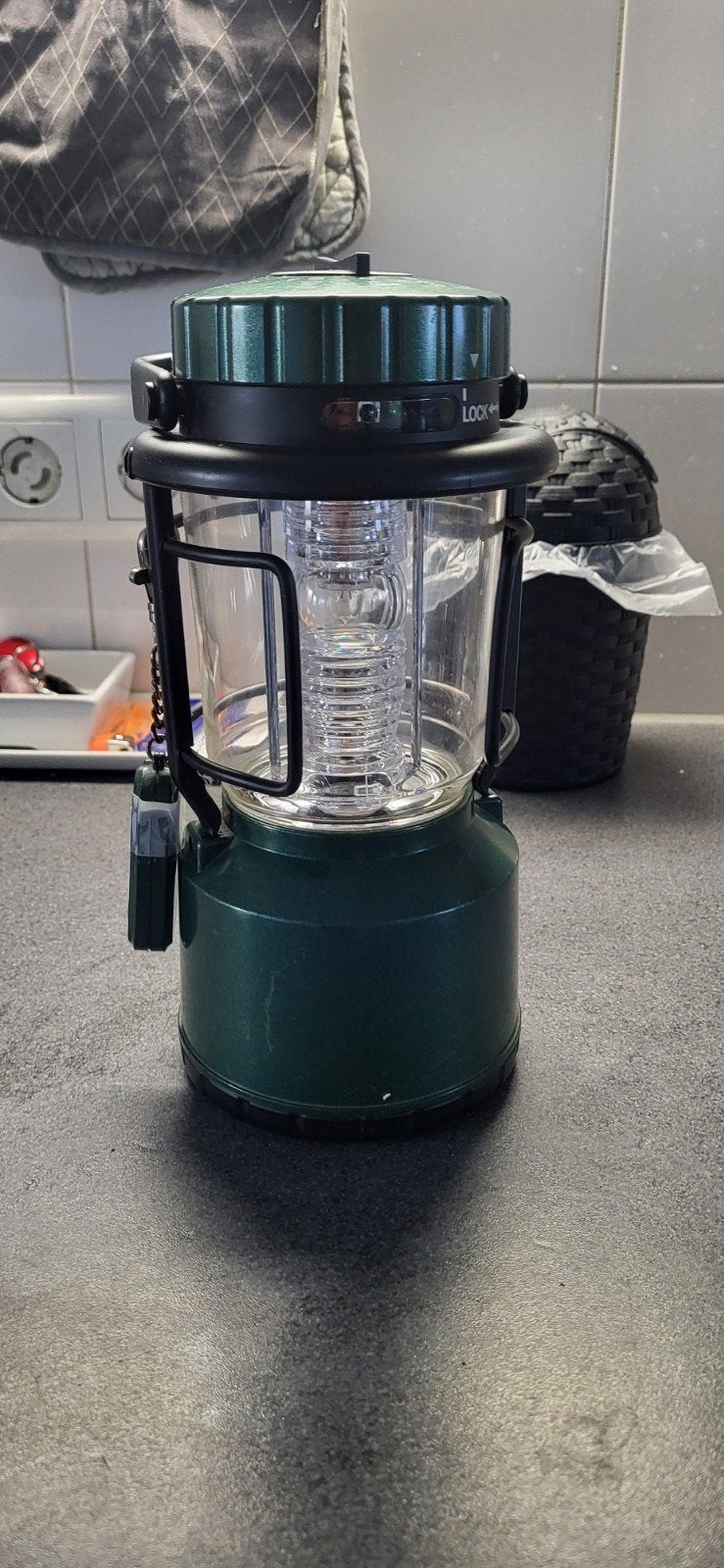 Campinglamp met afstandsbediening - incl. batterijen, Caravans en Kamperen, Ophalen of Verzenden, Gebruikt