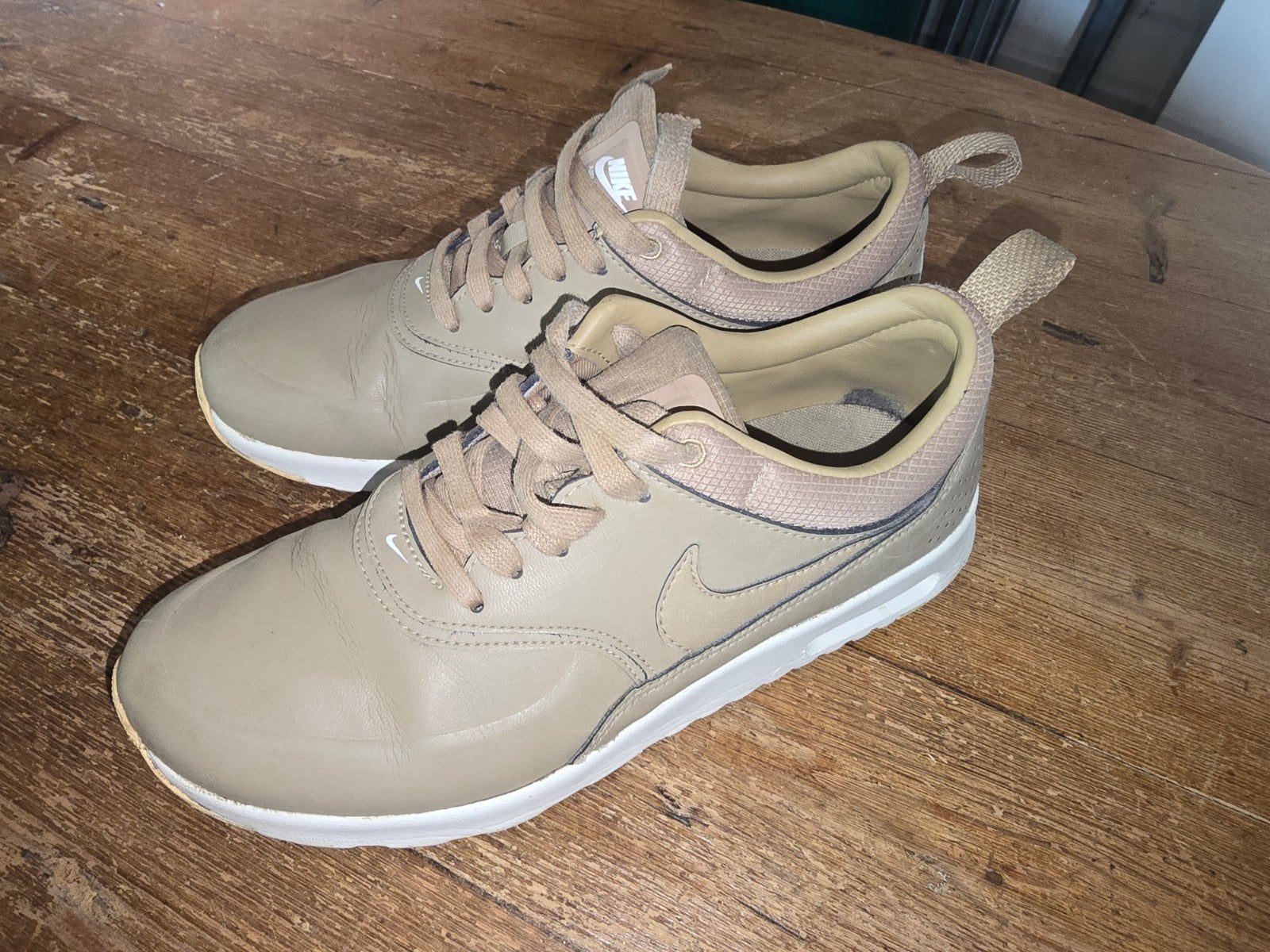 Nike Air Max Thea sneakers - Beige maat 38, Ophalen, Beige, Nike, Sneakers of Gympen