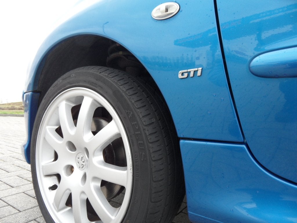 TE KOOP: Peugeot 206 2.0 16V SW GTI, Auto's, Dealer onderhouden, 136 pk, 4 cilinders, Blauw