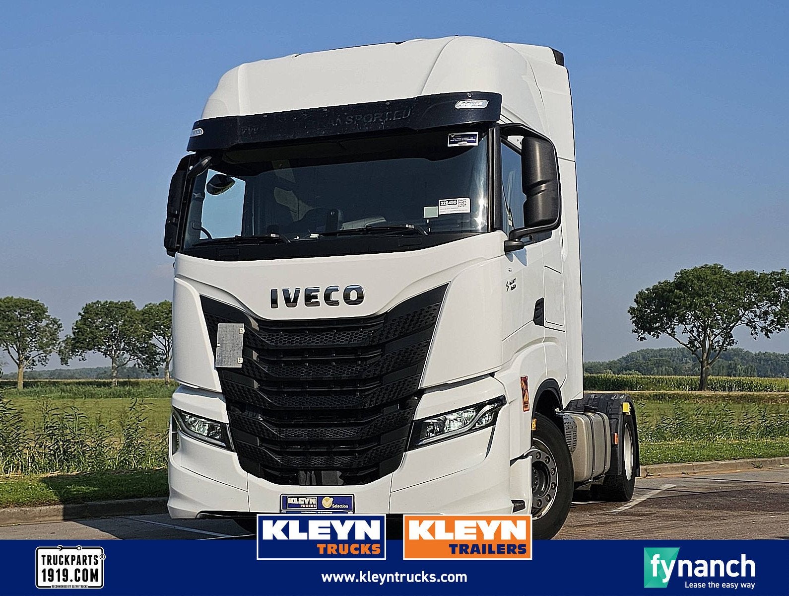 IVECO S-WAY AS440S49 490 13l 2x tank, Automaat, Euro 6, Iveco, Wit