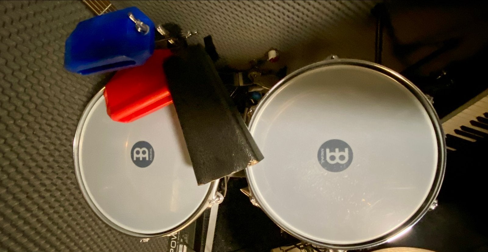 Meinl Timbales met Cowbells - Zo goed als nieuw, Ophalen of Verzenden, Zo goed als nieuw, Overige merken