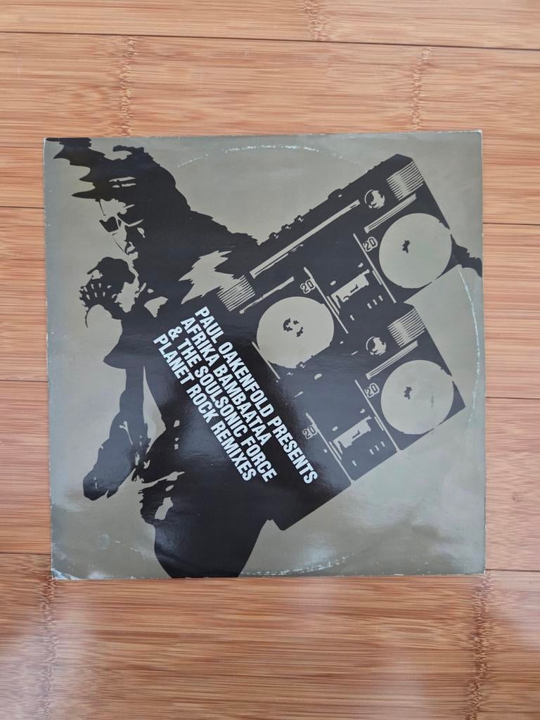 Paul Oakenfold presents Afrika Bambaataa Planet Rock Remixes, Ophalen of Verzenden, 2000 tot heden, Gebruikt, 12 inch