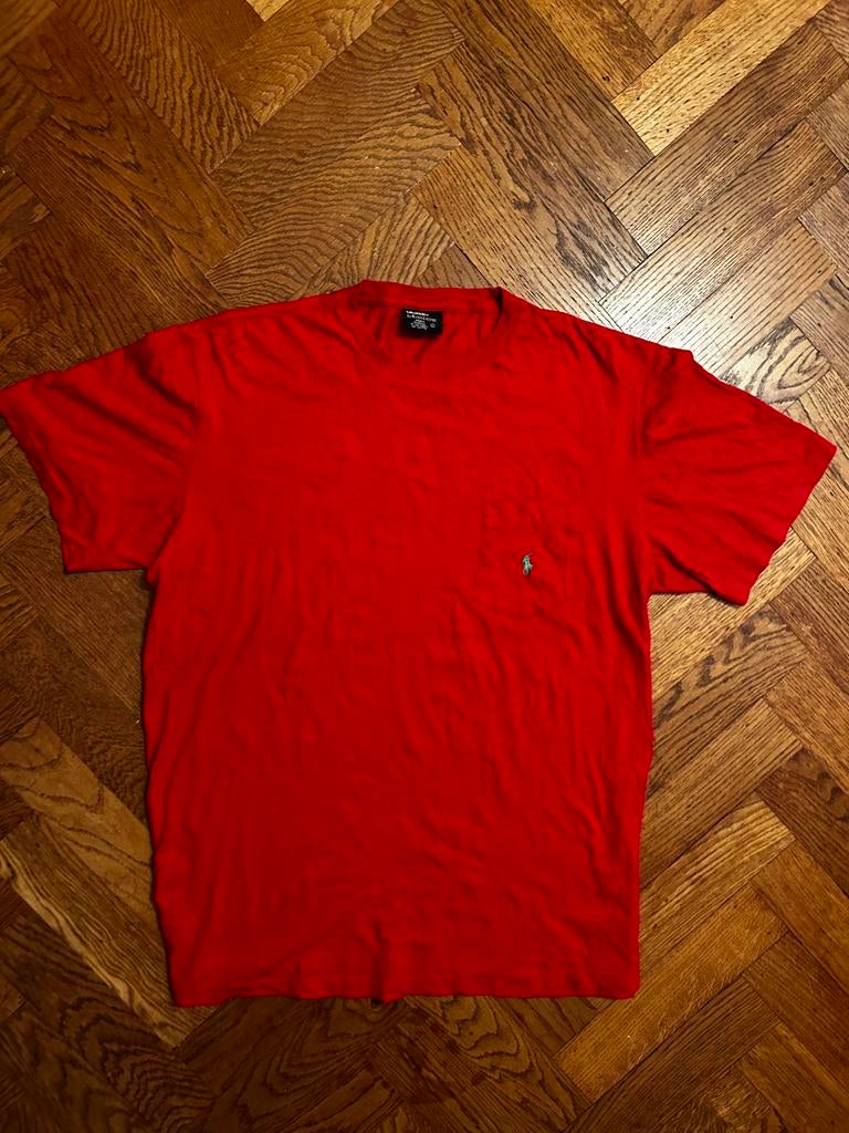 T-shirt Polo Ralph Lauren, Ophalen of Verzenden, Zo goed als nieuw, Maat 52/54 (L), Rood