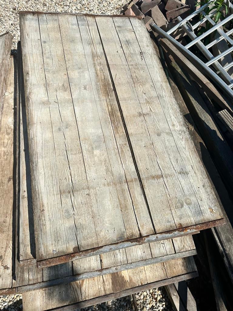 Steenschotten, Ophalen, Zo goed als nieuw, Hout