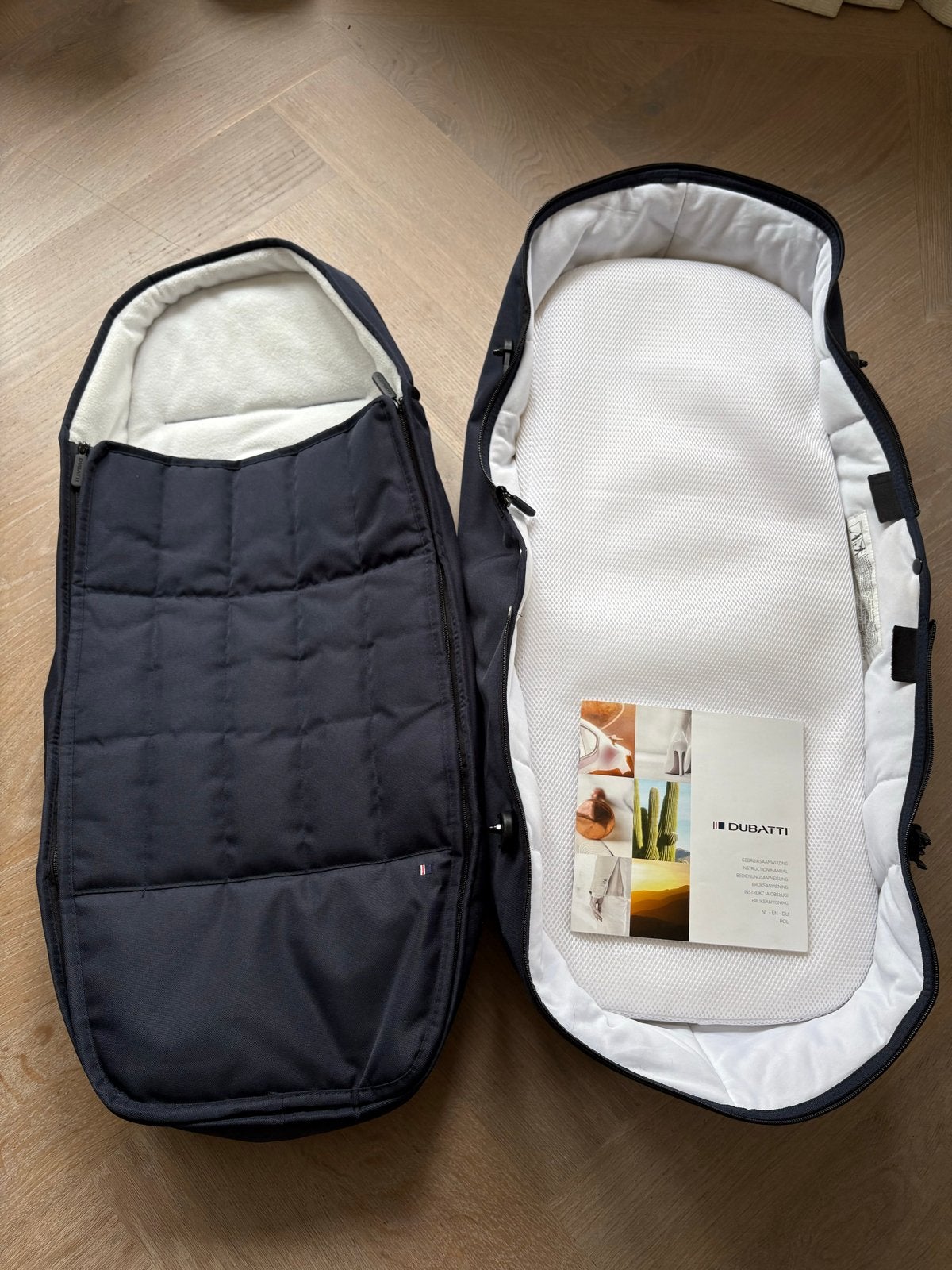 Dubatti One Kinderwagen, Zo goed als nieuw, Combiwagen, Met reiswieg, Ophalen