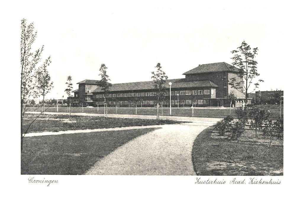 983699 Groningen Zusterhuis Acad Ziekenhuis Niet gelopen, Ophalen of Verzenden, 1920 tot 1940, Ongelopen, Groningen
