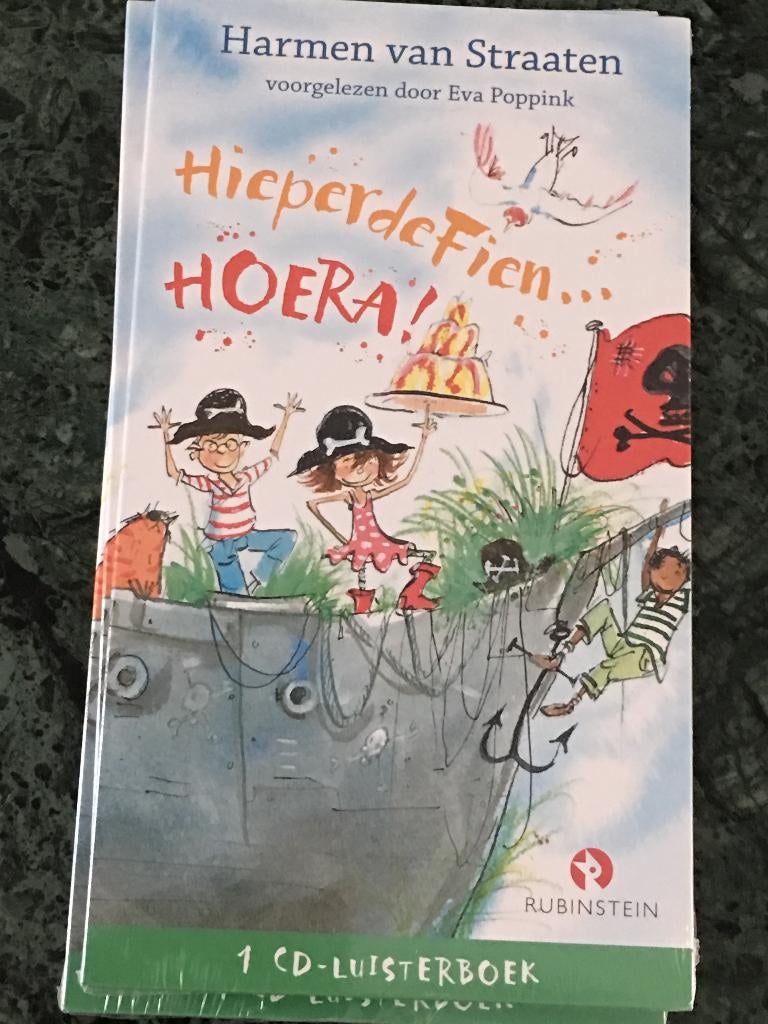 HieperdeFien hoera! - Harmen van Straaten  1 CD Luisterboek