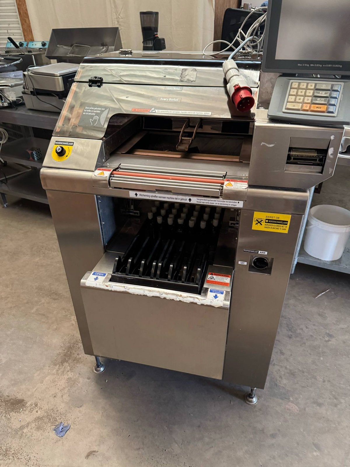 Avery Berkel WS25 – Industriële Weeg- en Etiketteermachine, Ophalen of Verzenden, Overige typen