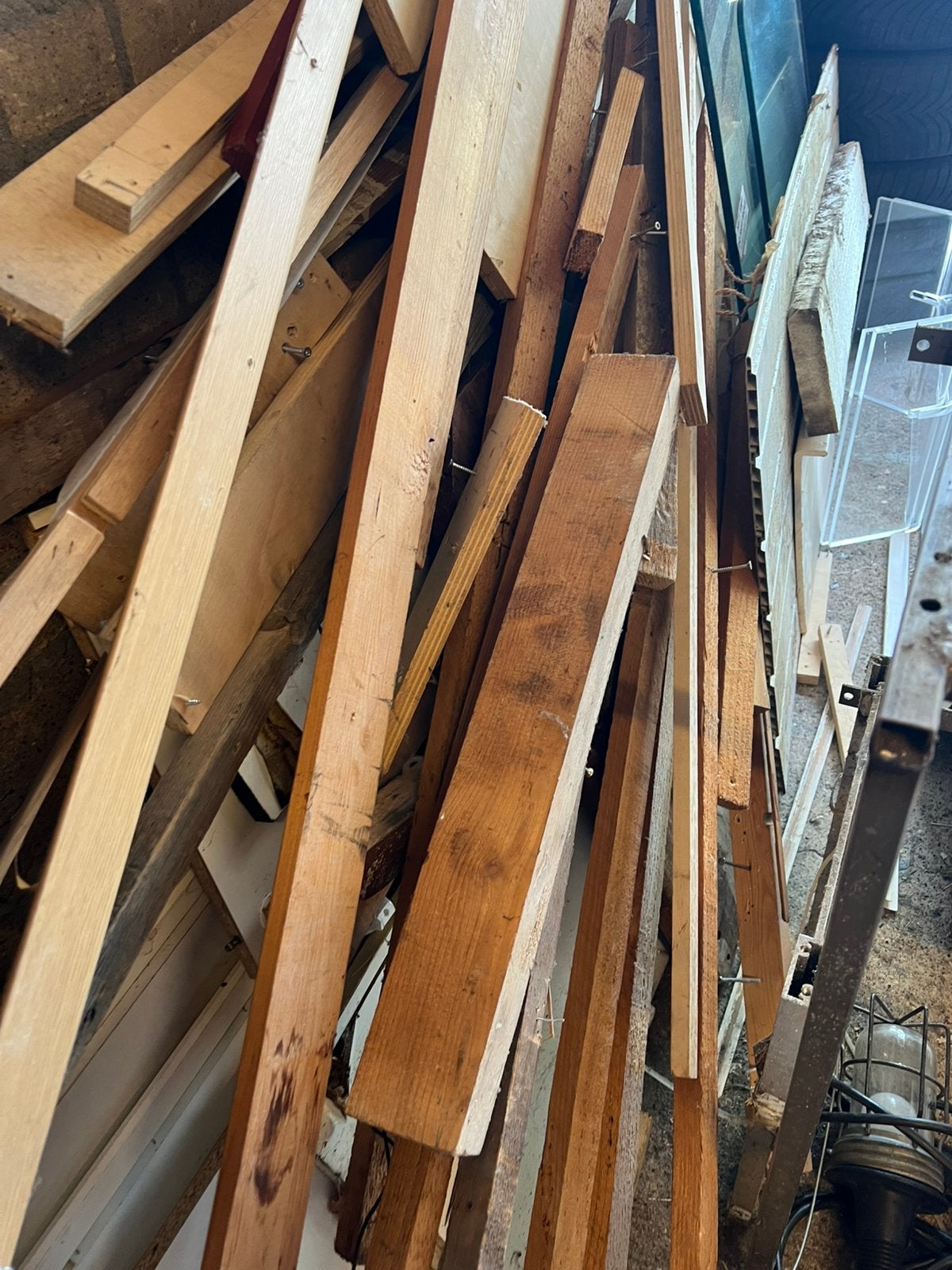 hout / stookhout, Ophalen of Verzenden, Zo goed als nieuw