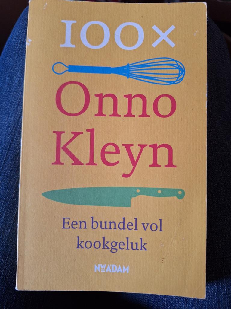 100 x onno kleyn kookboek ZGAN ZELDZAAM!, Boeken, Ophalen of Verzenden, Zo goed als nieuw