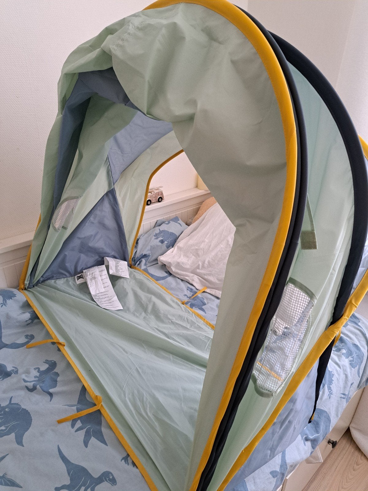 Eldfluga bedtent - Zgan bedtent voor kind, Ophalen of Verzenden, Zo goed als nieuw, 180 cm of meer, 70 tot 85 cm