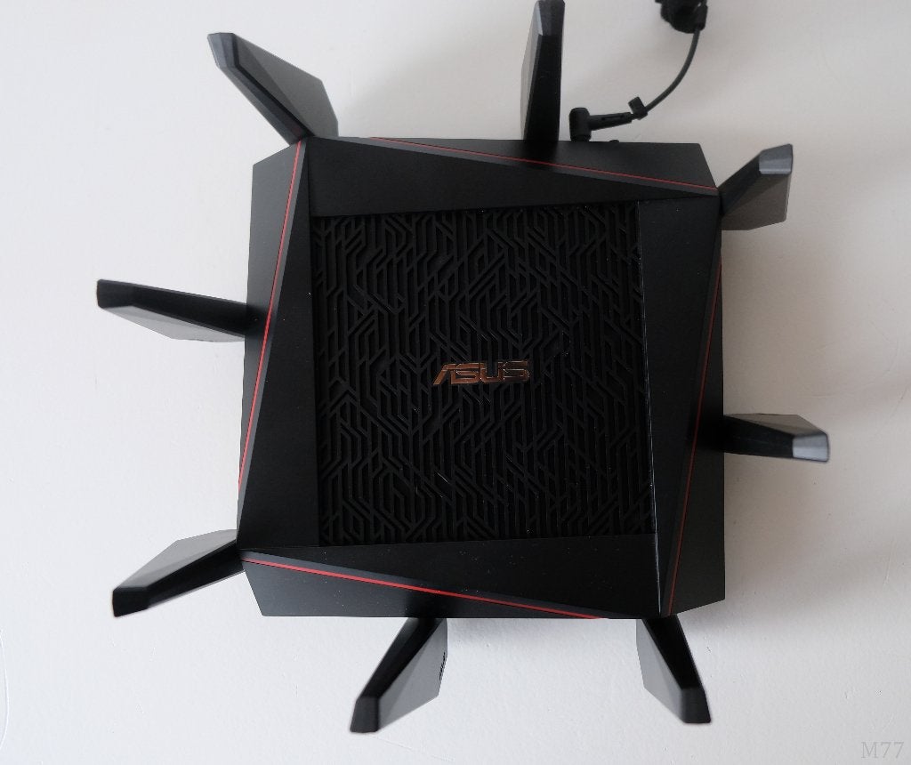 ASUS RT-AC5300 Tri-Band Gigabit Router, Ophalen of Verzenden, Zo goed als nieuw, Router met modem, ASUS