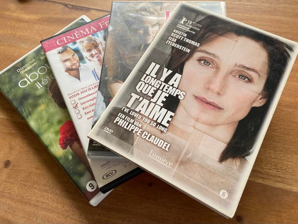 Setje met 4 Franse DVD’s, Cd's en Dvd's, Alle leeftijden, Ophalen of Verzenden, Zo goed als nieuw, Frankrijk