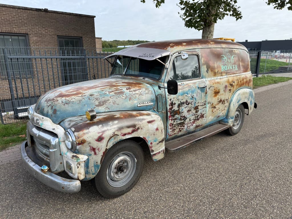 1948 GMC 3100 Panel Van Patina Ratrod 383 V8 Hotrod, foto 2