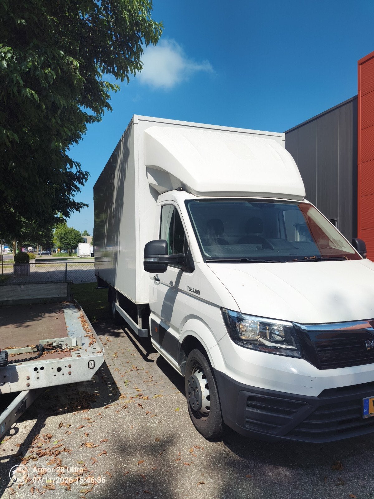 MAN TGE 2021 Volume bak NIEUWE MOTOR, Automaat, 4 cilinders, MAN, Wit