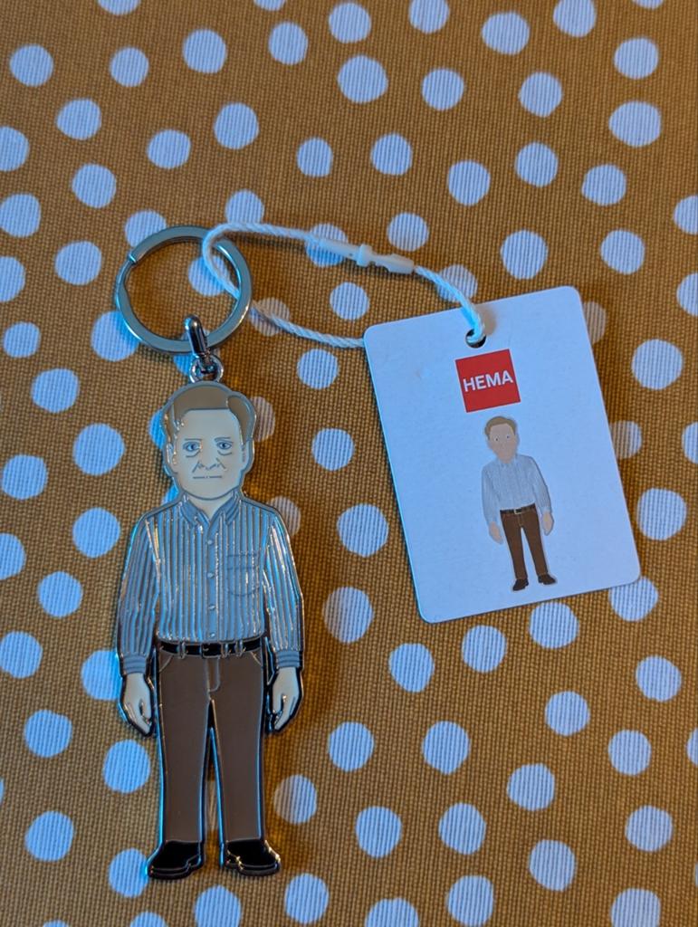 HEMA Frans van Finance sleutelhanger (limited edition), Ophalen of Verzenden, Nieuw