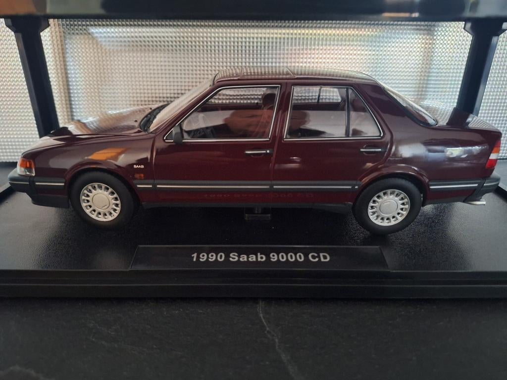 Saab 9000 CD Turbo 1990 Schaal 1:18, Overige merken, Triple 9, Nieuw, Auto