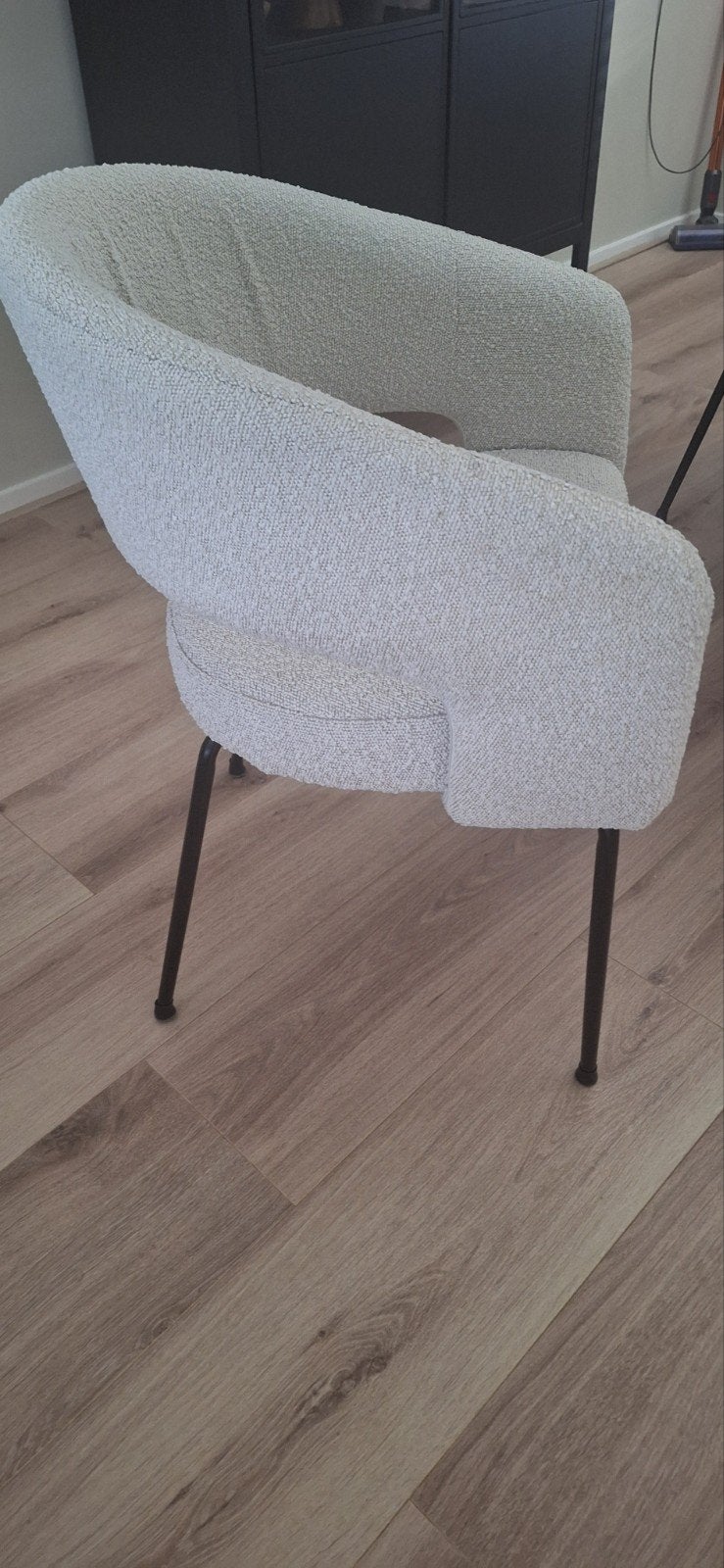 4 Teddy eetkamerstoelen, Overige kleuren, Ophalen of Verzenden, Zo goed als nieuw, Metaal