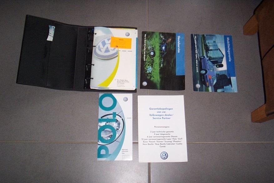 Compleet mapje boekjes VW POLO type 9n1  2002/2005, Auto diversen, Ophalen of Verzenden