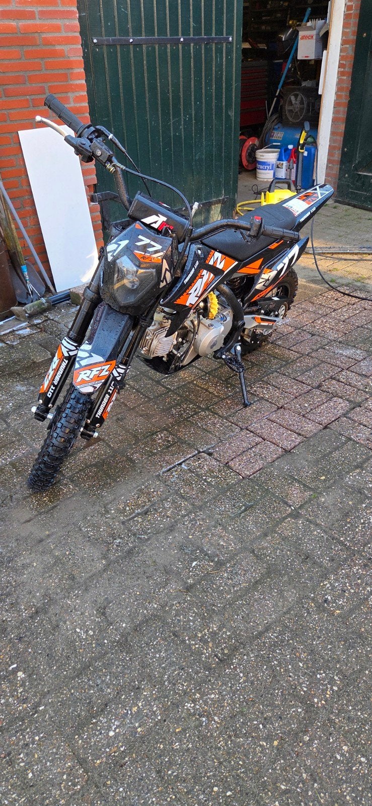 Nieuwe Thunder 110cc Crossmotor Automaat - Direct Rijden!, Ophalen, Nieuw, Overige merken