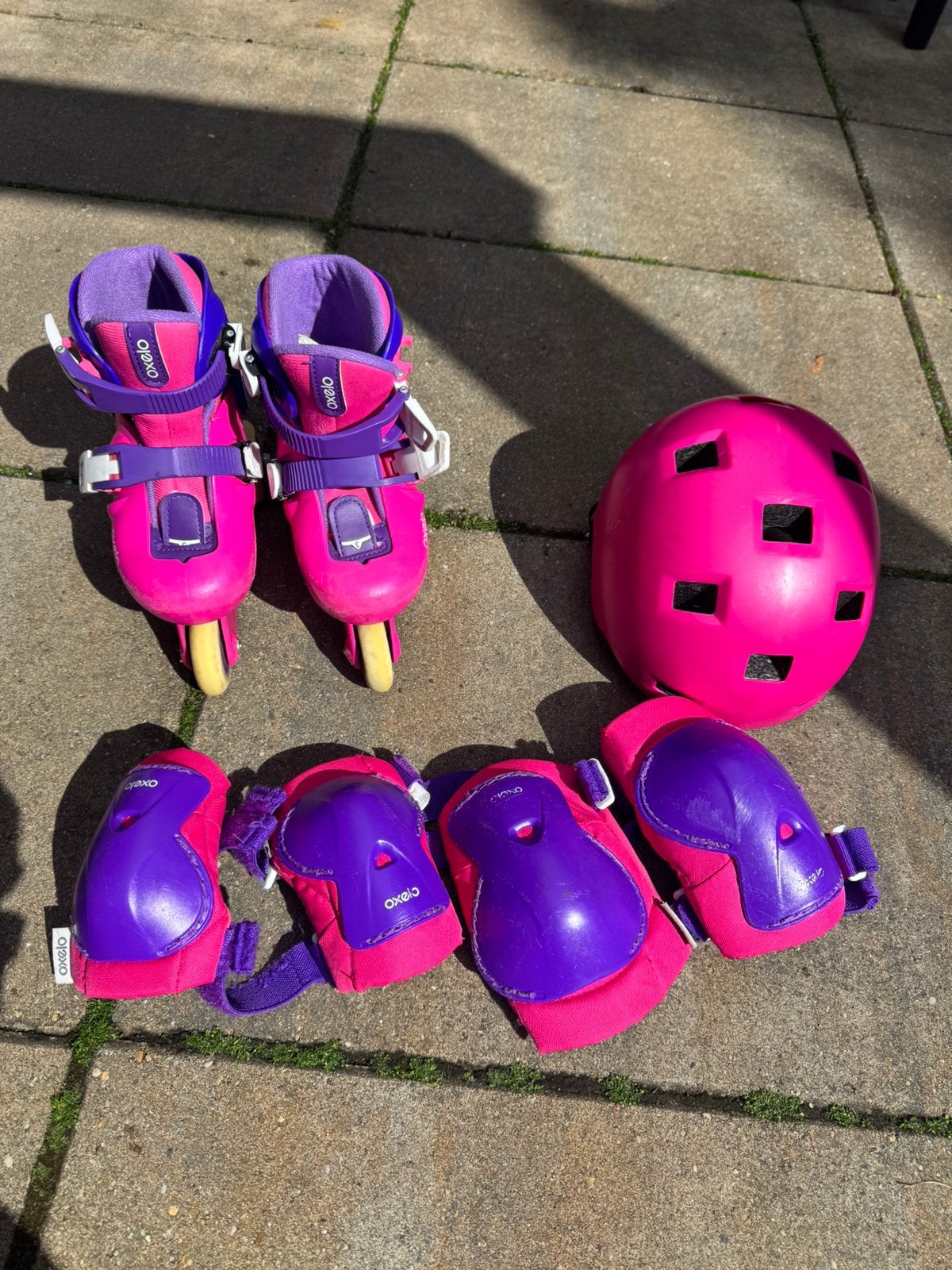 Rolschaatsen, Ophalen, Zo goed als nieuw