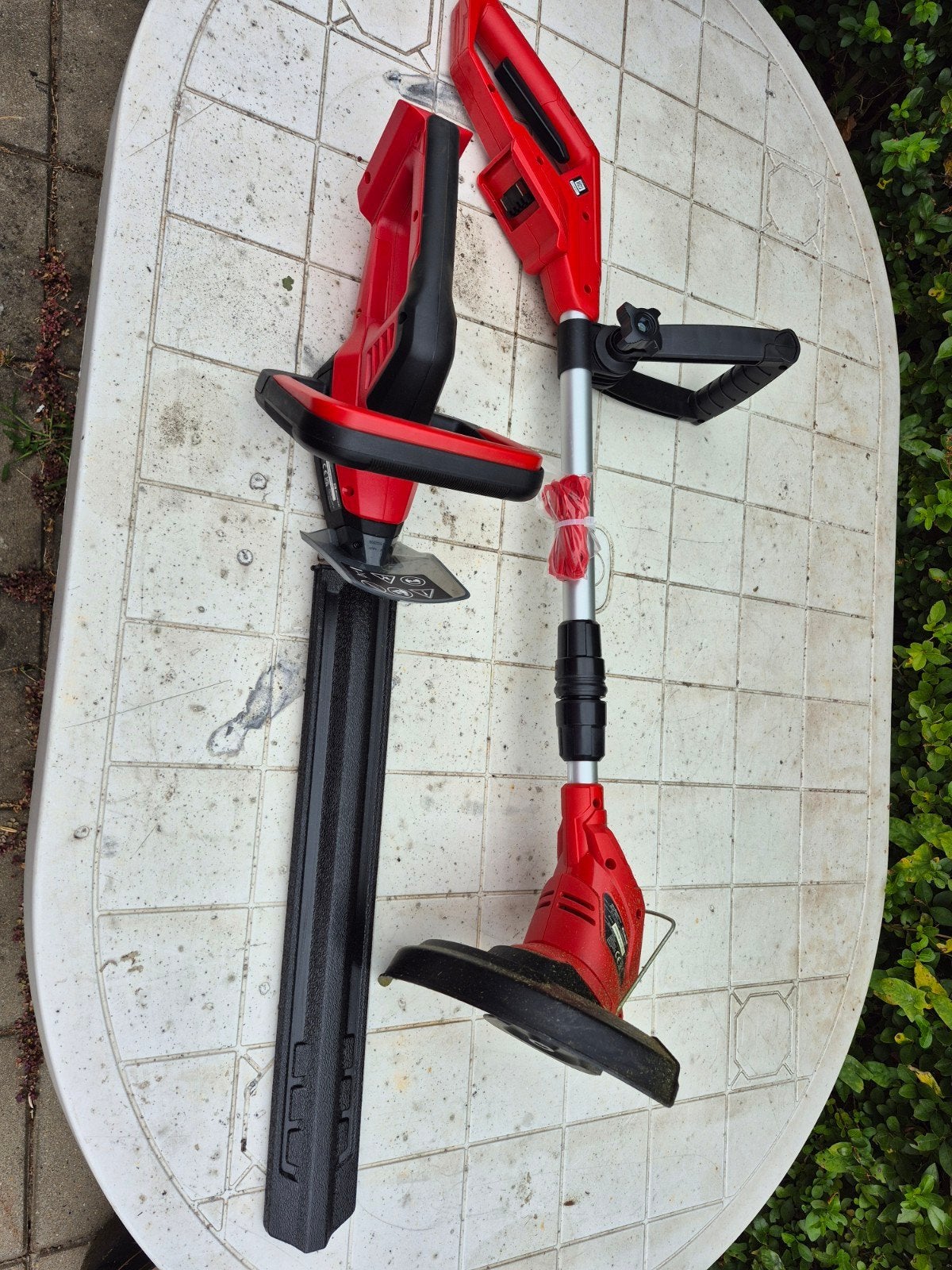 Einhell GC-CG 18 Li - Accu Grastrimmer en Heggenschaar, Tuin en Terras, Grastrimmers, Gebruikt, Accu, Einhell, Ophalen of Verzenden