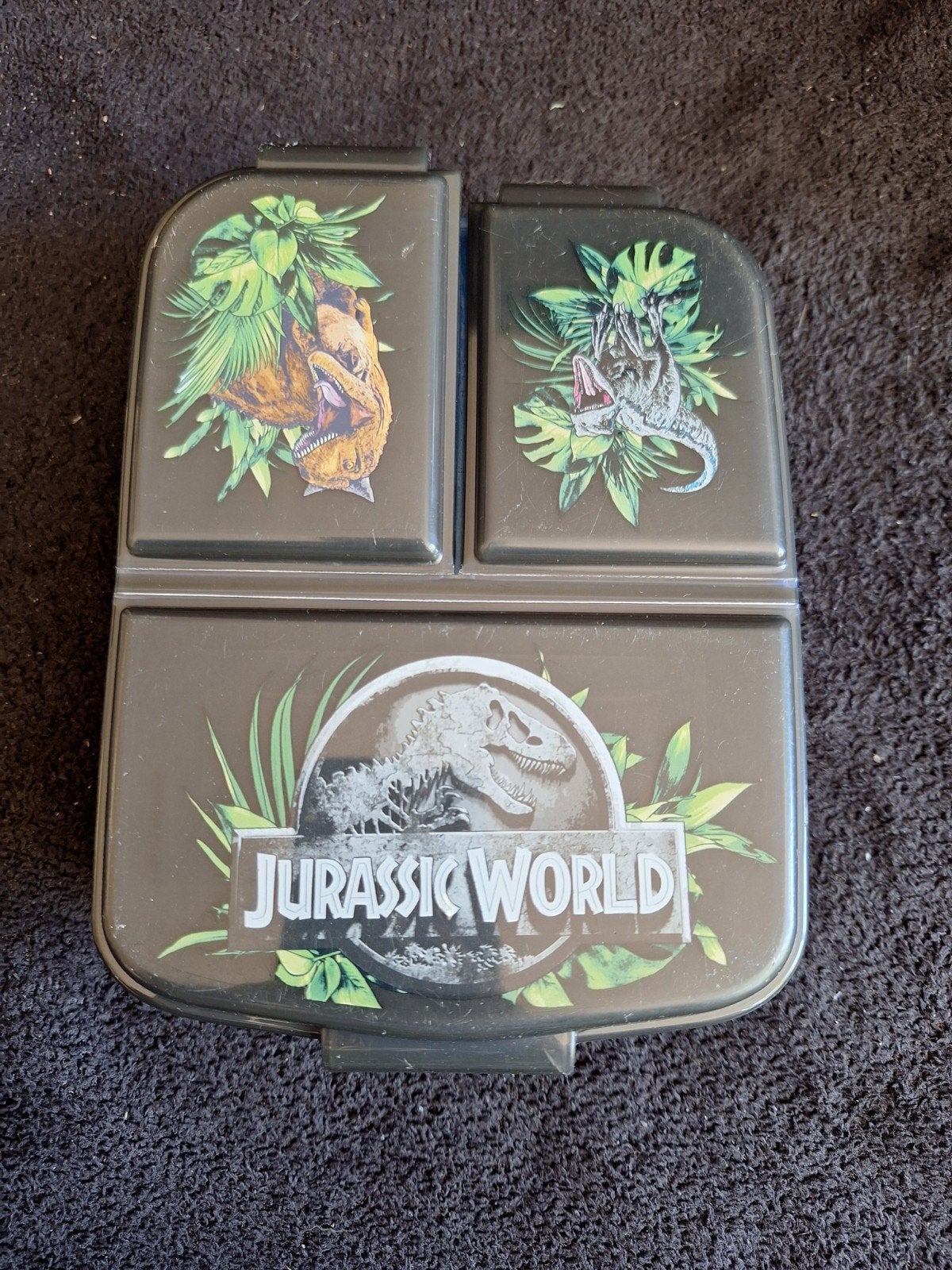 Jurassic world broodbak, Blauw, Kunststof, Onbekend, Stor