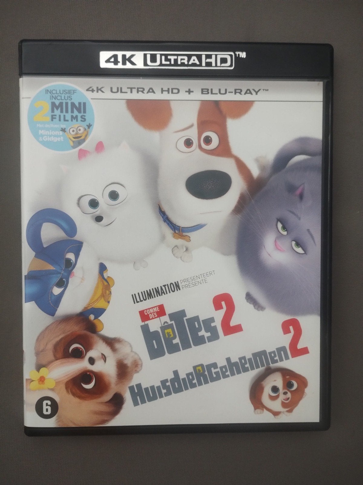 Huisdiergeheimen 1 & 2 (Blu-ray + 4K Ultra HD Blu-ray), Nederlands, Nederlands, 4K Ultra HD Blu-ray, Ophalen of Verzenden