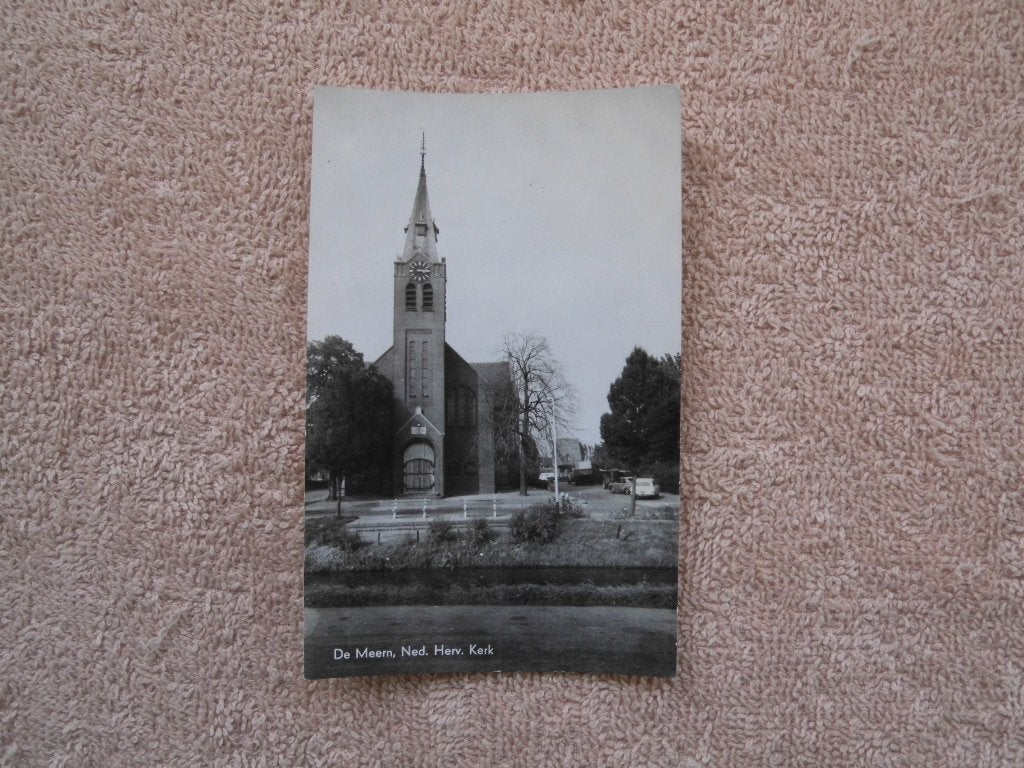 De Meern , Ned Herv Kerk., Verzamelen, Ansichtkaarten | Nederland, Ophalen of Verzenden, Voor 1920, Ongelopen