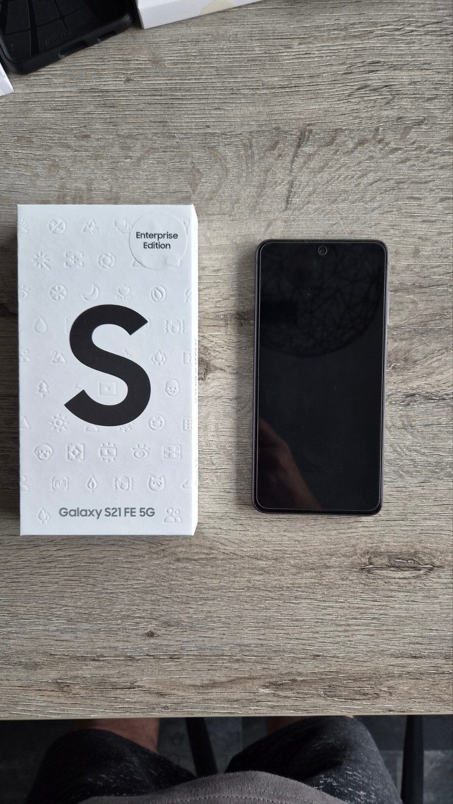 Samsung S21 FE 5G nieuwstaat zwart, Ophalen, Zwart, Touchscreen, Zo goed als nieuw