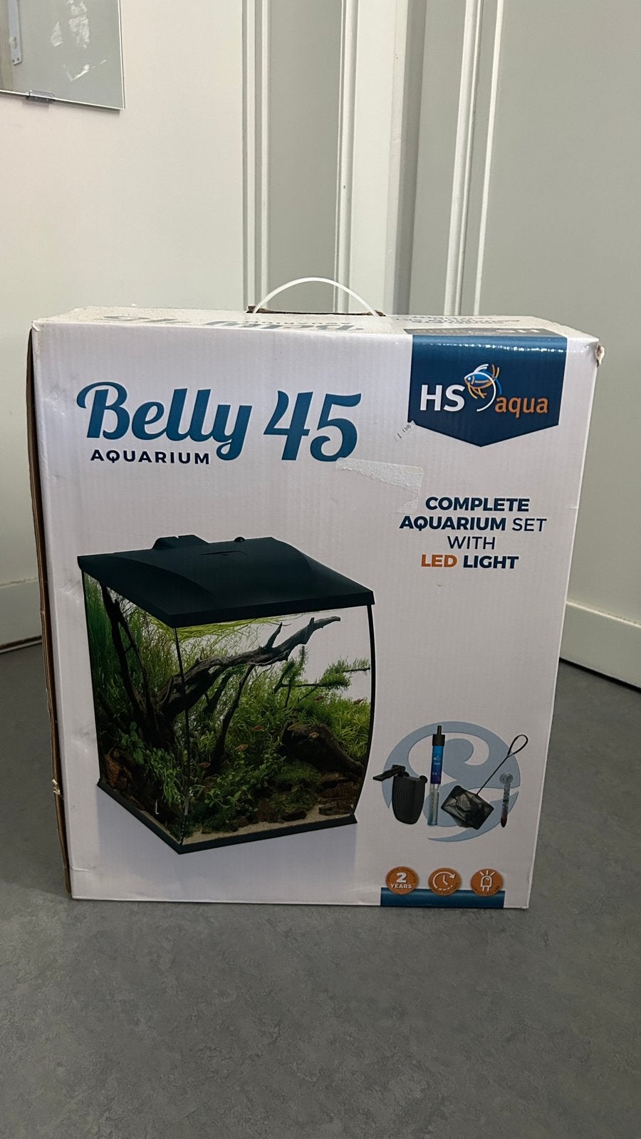 Vis aquarium 35 liter, Ophalen, HS Aqua, Nieuw, Verwarming