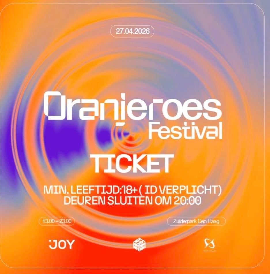 Oranjeroes ticket