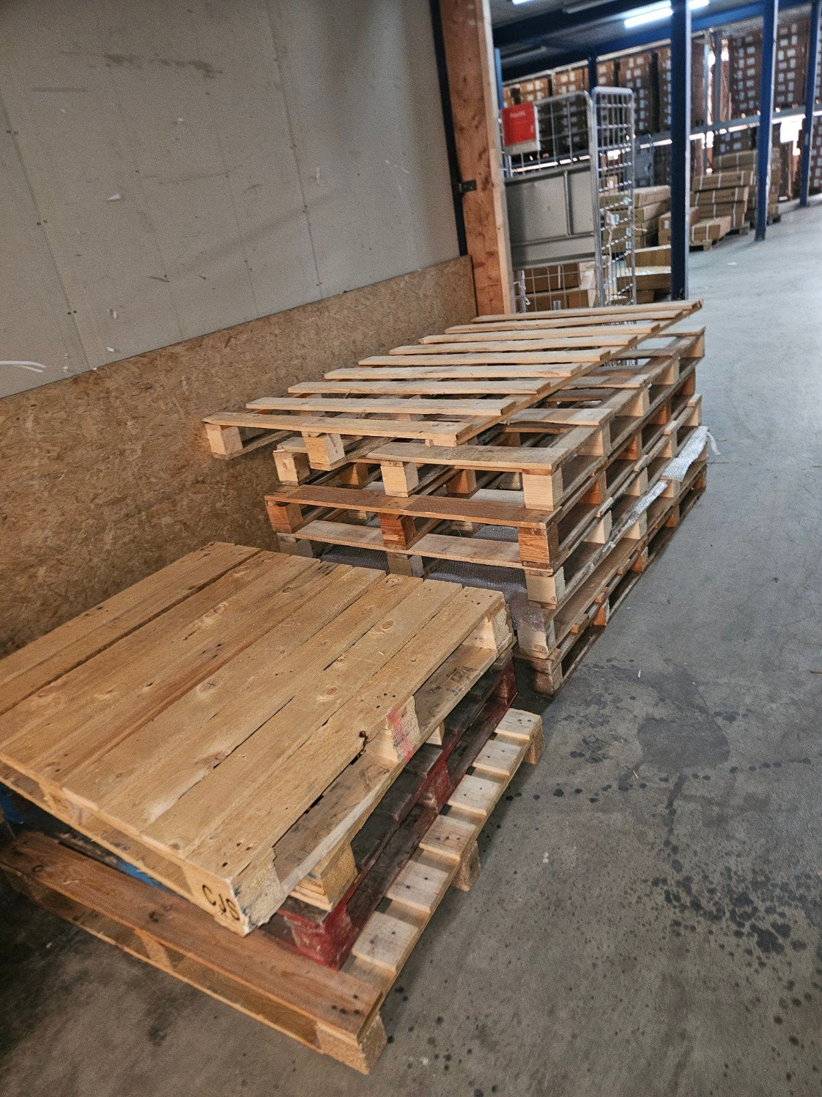 Gebruikte pallets - Ideaal voor brandhout of decoratie, Ophalen of Verzenden