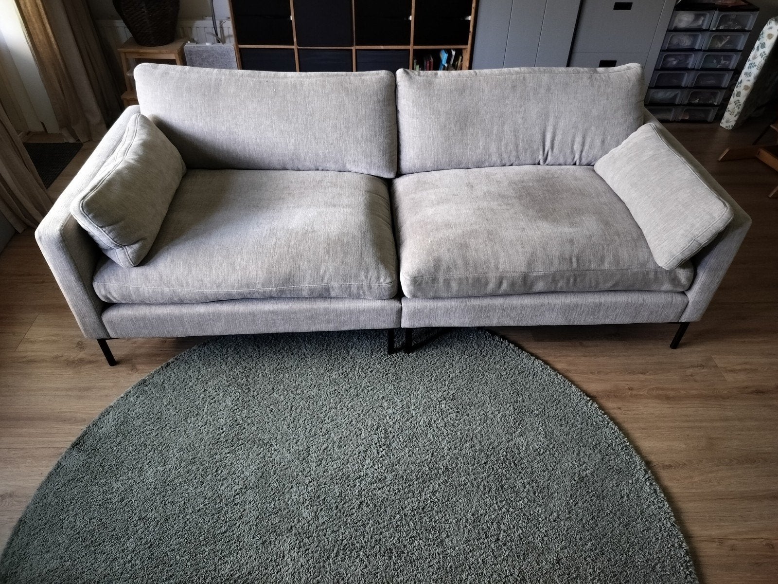 Zuiver 3-zits bank Summer Latte, Ophalen, Chill bank, Driepersoons, 75 tot 100 cm