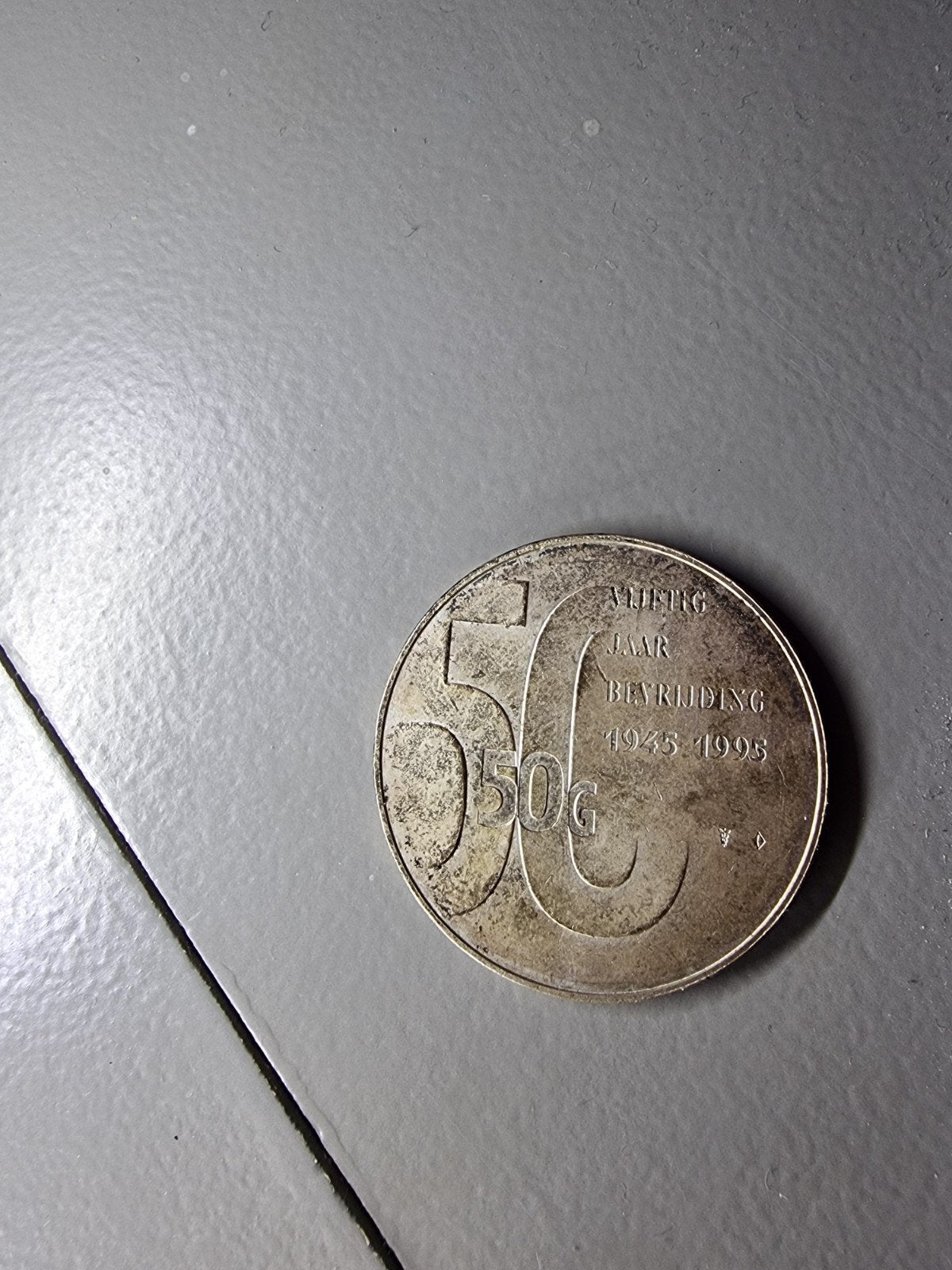Zilveren 50 Gulden 1995 50 Jaar Bevrijding, Ophalen of Verzenden, Koningin Beatrix, 50 gulden, Losse munt