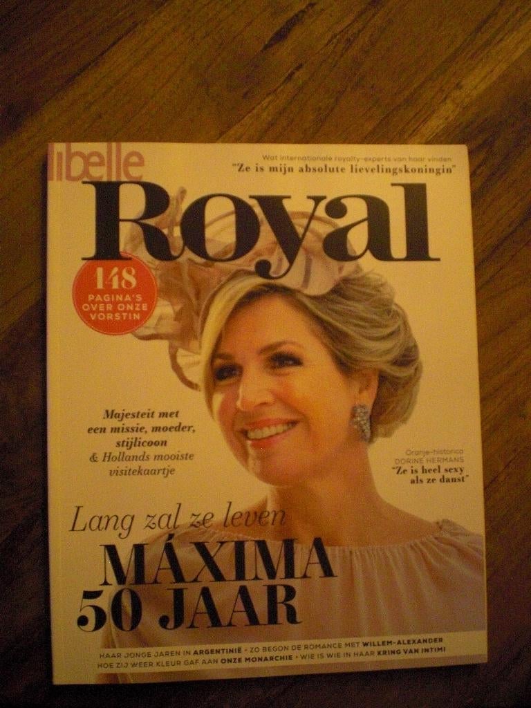 Libelle Royal -- Maxima 50 Jaar, Ophalen of Verzenden, Zo goed als nieuw, Damesbladen