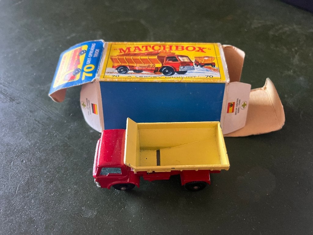 Matchbox 70 Grit-Spreading Truck (Vintage), Ophalen of Verzenden, Gebruikt, Bus of Vrachtwagen, Matchbox