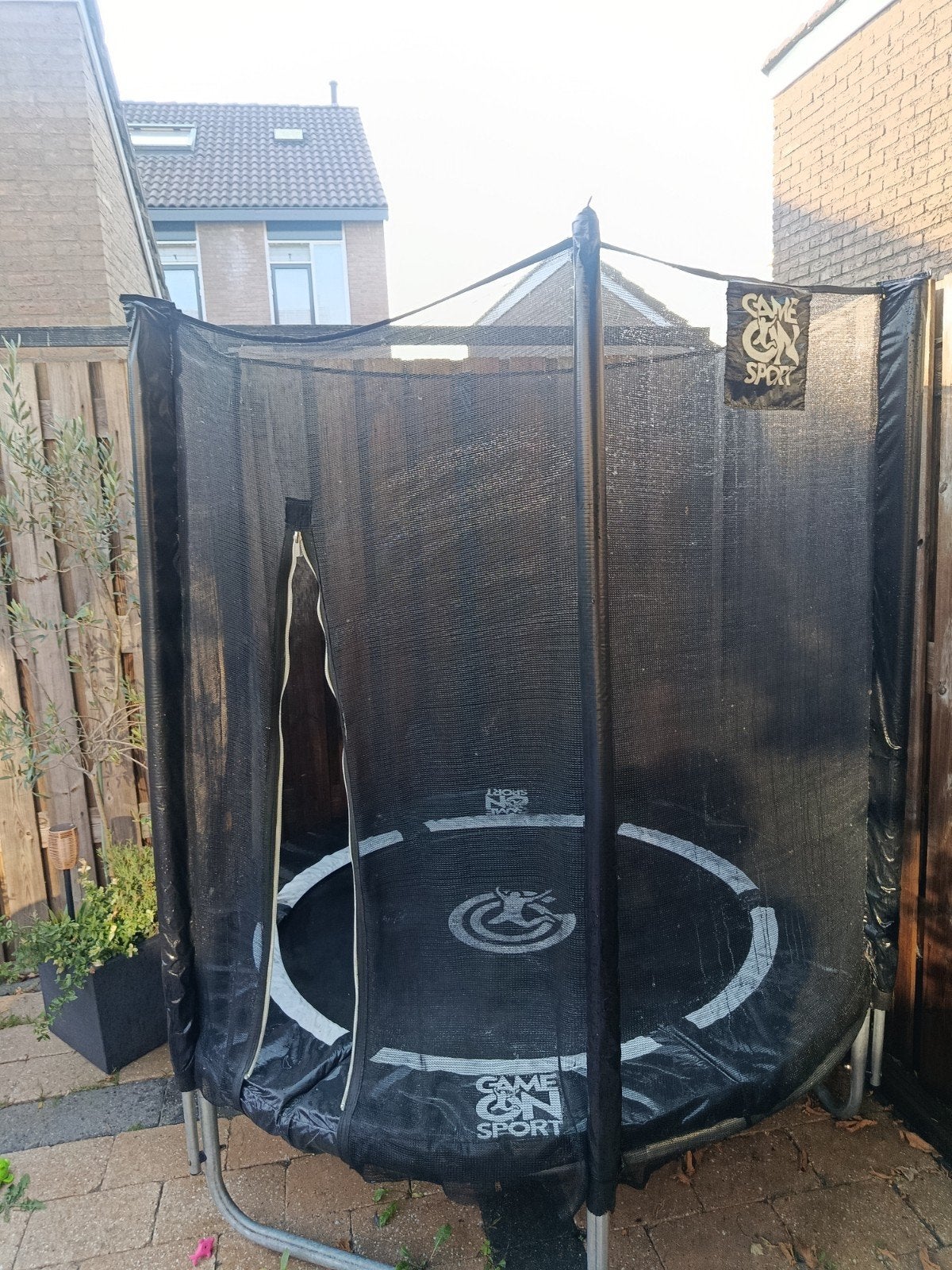 Game On Sport Trampoline met Veiligheidsnet, Ophalen, Gebruikt