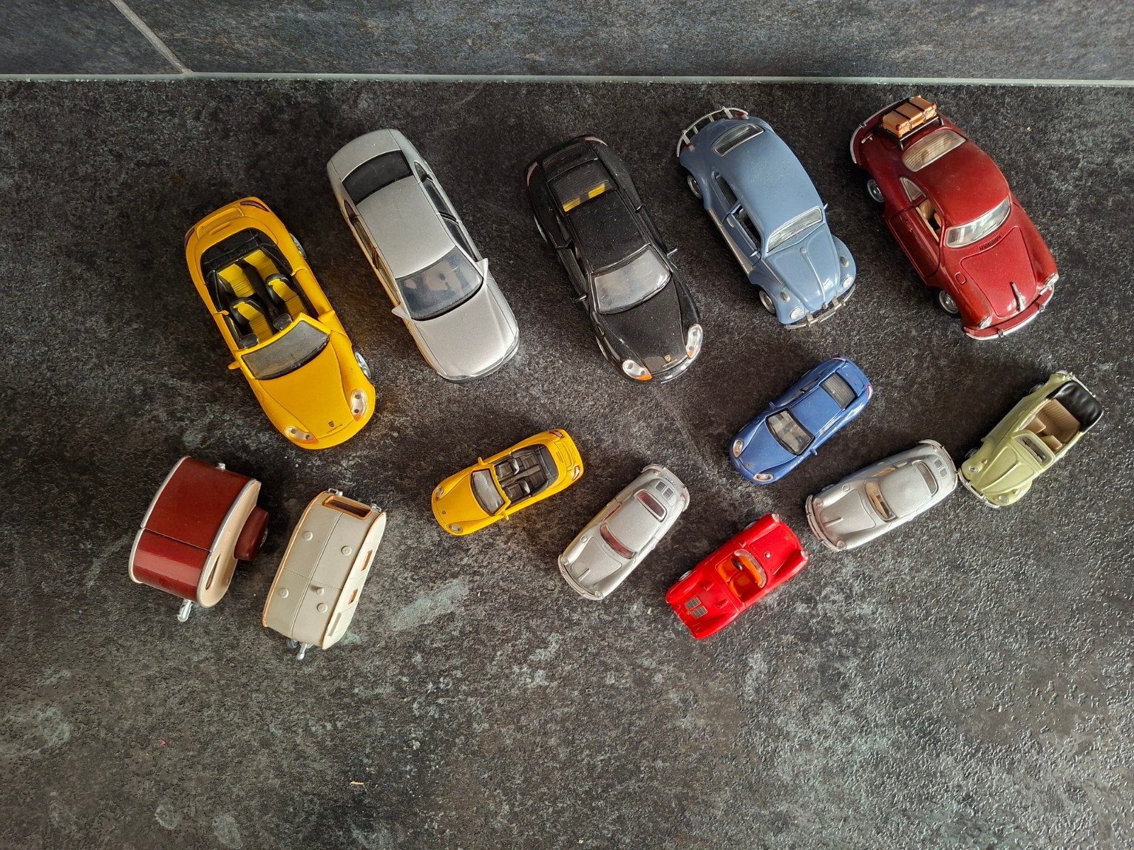 Diverse modelauto's en caravans, Ophalen of Verzenden, Gebruikt, Overige typen
