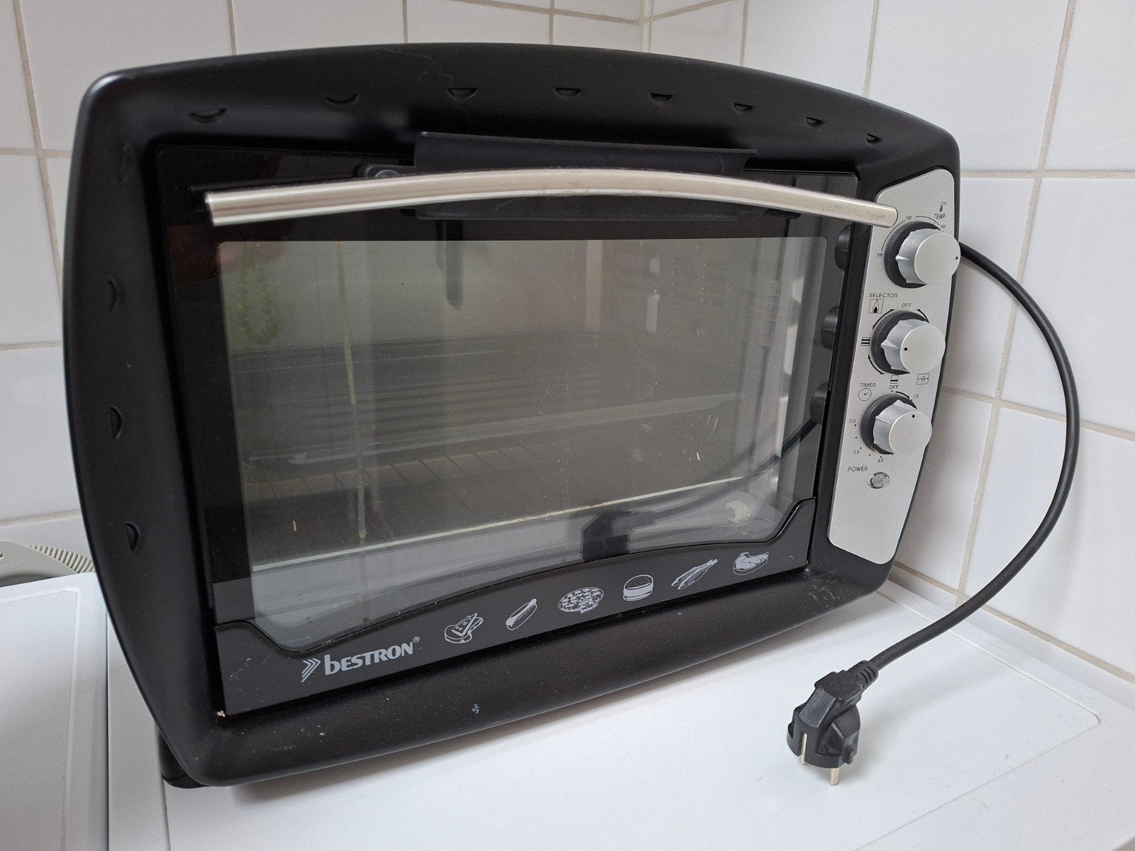 Bestron AGL30 Mini-oven - Compacte Keukenhulp, Witgoed en Apparatuur, Ovens, Ophalen, Minder dan 45 cm, Mini-oven, Gebruikt