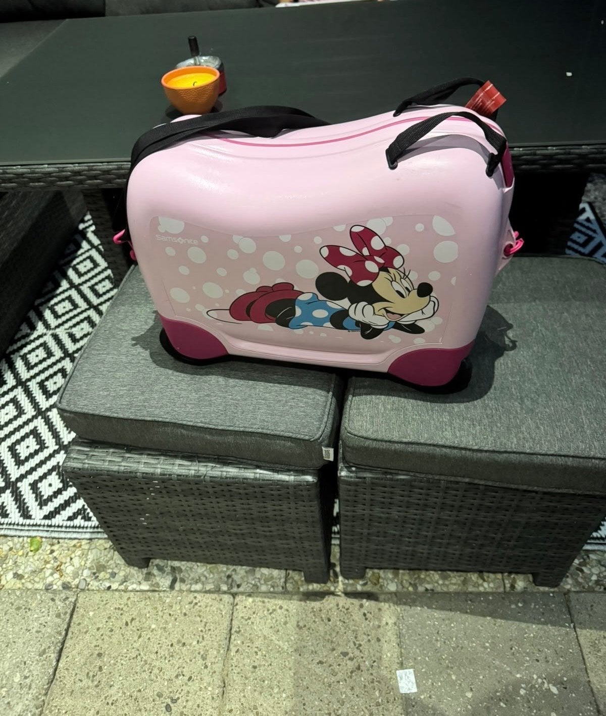 Samsonite Disney Minnie Mouse Kinderkoffer Roze, 40 tot 60 cm, 20 tot 30 cm, Zo goed als nieuw, Roze