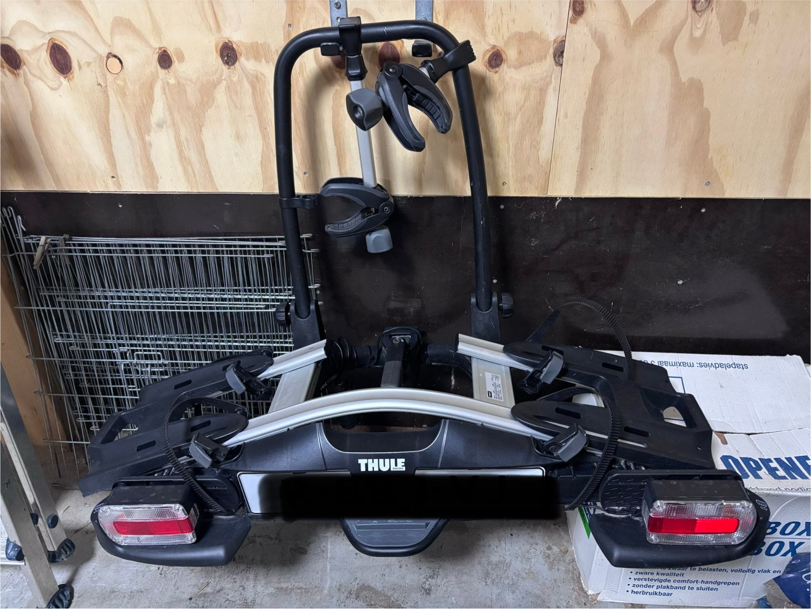 Thule VeloCompact 925 fietsendrager voor 2 fietsen, Auto diversen, Fietsendragers, Ophalen, Elektrische fiets, Zo goed als nieuw